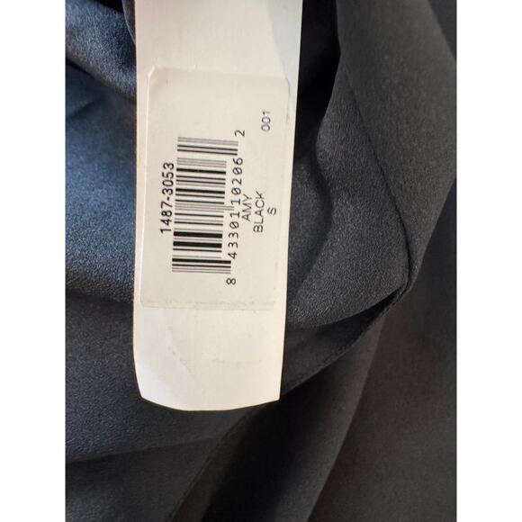 NEW DRESS THE POPULATION Black Sleeveless Amy Gown Maxi Dress Size S - Picture 8 of 10